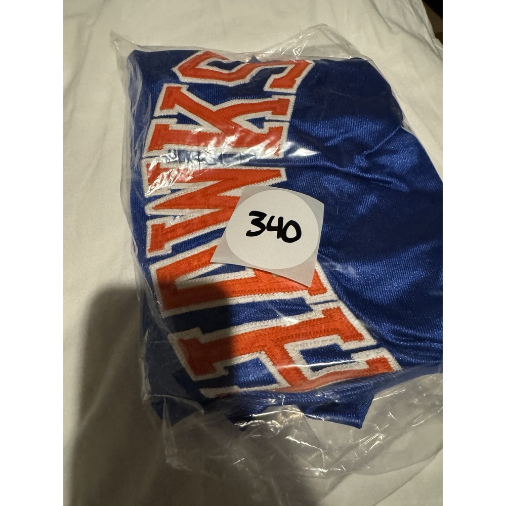 Vintage Wilson Made In USA Cheerleading Jersey Size 36 Small Hawks Blue Orange - Picture 5 of 5